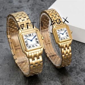 Relógio feminino de quartzo 22 30mm 904L totalmente em aço inoxidável com diamantes resistente à água montre de luxe187e