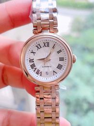 Dames kwarts polshorloge vintage geometrische cirkel horloge roestvrijstalen kalender horloges vrouwen goud zilveren dial romen nummer klok 26 mm