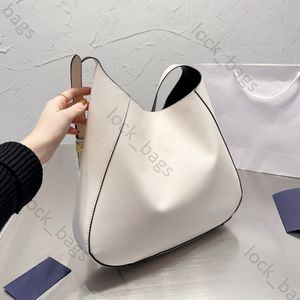 Bolso de mano grande de cuero Bolsos de hombro de diseñador para mujeres Bolsos de lujo Totes Diseñadores Bolso Hobo Monedero Moda Dama Negro Blanco Marrón