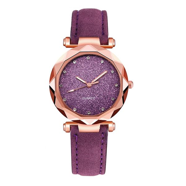 Reloj para Mujer 36 Mm Relojes De Moda para Mujer Reloj De Pulsera De Negocios De Estilo Clásico Informal Pulsera Boutique para Regalos De Cumpleaños De Novia Montre De Luxe Púrpura