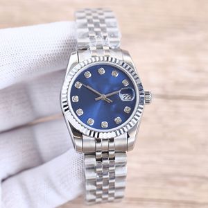 Ladies Bekijk volledig automatische mechanische horloges 31 mm 28 mm roestvrijstalen riem diamant polshorloge waterdicht ontwerp Montre de luxe polshorloges Gift Bracelet