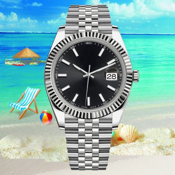 Reloj para mujer Relojes mecánicos completamente automáticos 41 mm 36 mm 31 mm 28 mm Correa de acero inoxidable Reloj de pulsera de diamantes Diseño impermeable Montre de luxe Relojes de pulsera de regalo