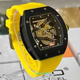 Dameshorloge RM-horloge Nieuwste horloge Mechanisch horloge Een racemachine om de pols Causale horloges