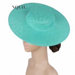 Mesdames Femmes 30 cm GRAND CHAPLE BRIDE FASCIONNATEURS DE MARIAGE BASE POUR OCN DERBY VINTAGE CHEPIED MARIAGE CHAPEAU ACTORES E3AY # #