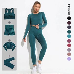 La dames yoga tenues femmes yoga set en folie de course de leggings de sport