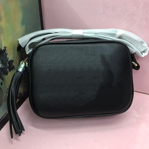 Bolso bandolera para mujer, bolsos de hombro, bolso clásico, moda de cuero genuino, liso, doble letra G, bandolera de alta calidad para mujer, con cremallera