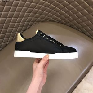 Lady Flat Casual Shoes Dames Travel Leather Sneaker Cowhide Fashion Letters Woman White Brown Shoe Platform M RH7