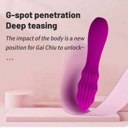 lady Fun Toys New Product Wolf Tooth Stick Vibration Rod Women's Rotating Vibration Device Adult Products Sexual Products
