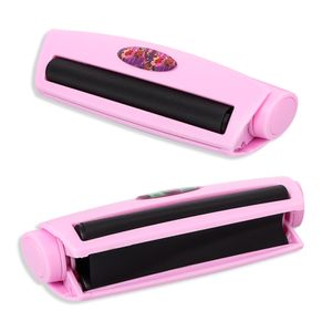 Lady Hornet Plastic roken Rolling Machine voor 78 mm papieren roze sigarettenmaker tabaksroller sigarettendisplay