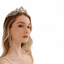 Lady Liberty Tiara Cosplay Party Crown Sier en Goud Fonkelende Rijnste Bruiloft Kroon Bruidshoofddeksel Dr Accories x3jr #