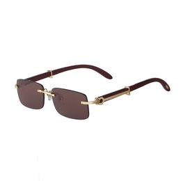 dame lunettes de soleil de luxe nuances de créateurs lunettes lunettes de soleil sans monture voyage mode ornement fête cool branché multicolore hommes luxueux lunettes de soleil polarisées