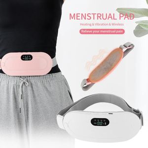 Lady Menstruatie Verwarming Pad Warme Riem Verlichten Menstruatiepijn Kompres Massager Baarmoeder Koude Dysmenorroe Verlichten Riem 240103