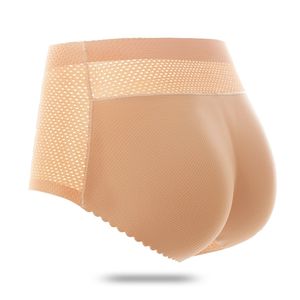 Dame Midden taille Sexy Padding Slipje Bum Padded Butt lifter Enhancer Hip Push Up Slipje Ondergoed Naadloze Slipje Billen 220307