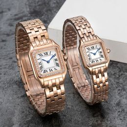 Lady New Quartz Designer Montre Boucle coulissante Femmes Bracelet en or rose Mode Clone Saphir Lumineux Montres Président Montre De Luxe Montres-bracelets Dhgates