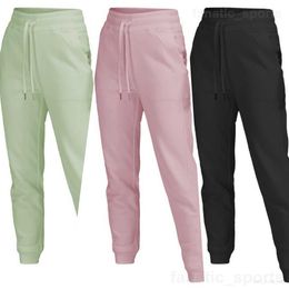 Lady Oversize Sport Long Pant Yoga Ready to Casual Pants Poches Pantalon d'exercice Populaire Athletic Sportswear Running Cheville Longueur Outfit