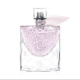 Lady Perfume 75ml 2.5 Floz Cinta gris Tipo floral Durante Durante y elegante Hermosa Vida Flor de felicidad Long Dure Time Entrega
