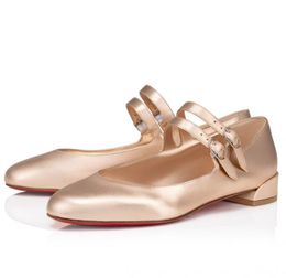 Damessandalen Miss Sweet Jane Plum Strass Damesjurk loafer flats Ballerina's Fluweel en strass Parijs bruiloft lage hakken leer twee riempjes en gesp