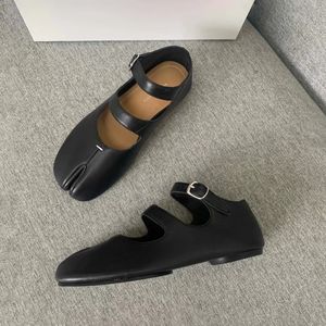 dame sexy platte hak sandalen tabi ballet flat casual schoen Maisons slipper mm6 zomer strand margiela jurk schoenen ontwerper dames buiten wandeling cadeau schapenvacht loafer box