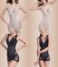 Lady Slimming Burn Fat Briefs Shapewear Tummy Slim Body Full Corps Shaper Slimage Sous-vêtements Bodys Sucks Suck