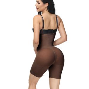 Dames Taille Tummy Shaper Lichaamsvormende kleding uit één stuk, buik- en heupliftbroek, naadloos damesondergoed, elastisch korset met hoge taille