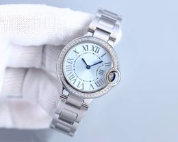 Montre DAME BALLON quartz Montres design diamètre 33 mm Verre saphir Compteur Qualité Réplique Officielle Avec Garantie Service montre pour femme montre-bracelet 66A