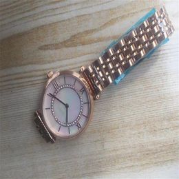 Lady Watch With Box Quartz Beweging Kijk voor vrouw A1925 AM1926 1909 1908 1907 Luxe Genève Fashion Crystal292S