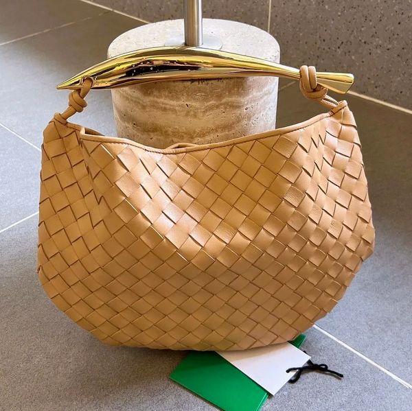 lady weekend weave Hobo intrecciato Sacs à bandoulière shopper Totes luxes Designer Embrayage Grande capacité sac à main Femme classique en cuir véritable pour homme Sacs à bandoulière