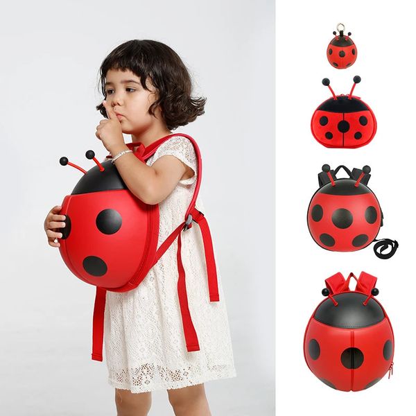 Coccinelle enfants sacs d'école 3D dessin animé EVA enfants sac à dos maternelle garçons et filles cartables livre sac 240314