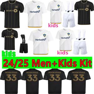 LAFC 24/25 Los Angeles Fc Soccer Jerseys Kid Man Kit Football Shirt Primor Home Black Away Green Smokescreen Bouanga Olivera Tillman Bogusz Uniforme