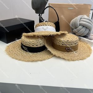 Lafite Chapeau de paille pour femme - Chapeau de vacances à large bord - Chapeau de protection solaire d'été avec sangle