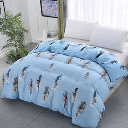 Lagmta Nouveau 1PC 100% polyester couverture de couette moderne l'impression active de style moderne, toutes les différentes tailles peuvent être personnalisées