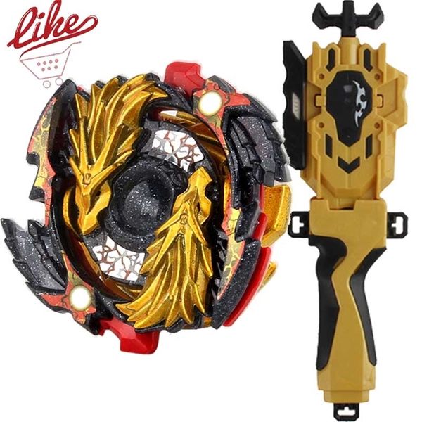 Laike Burst B-00 Perdu Longinus Or Dragon B00 Toupie avec Lanceur Poignée Set Jouets pour Enfants X0528