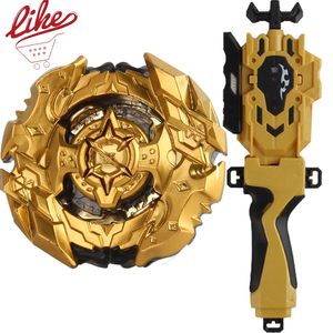 Laike Burst B-128 Alliage Cho-Z Spriggan Spryzen Or B128 Toupie avec Lanceur Poignée Set Jouets pour Enfants 220526