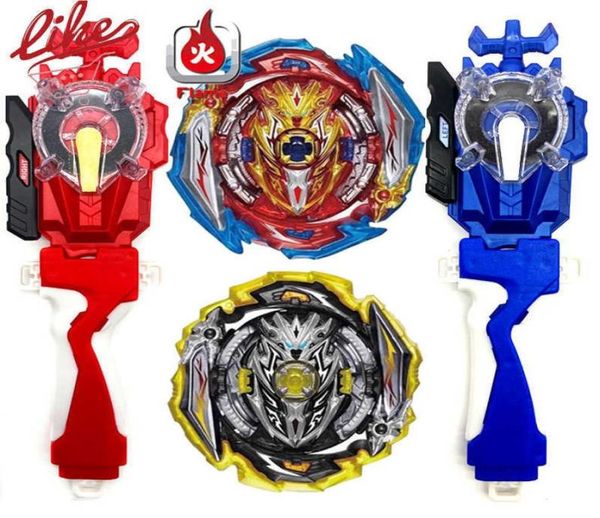 Laike Burst Superking Flame B173 Infinite Achille B173 Top de rotation avec manche de lanceur Toys pour enfants x05288287152