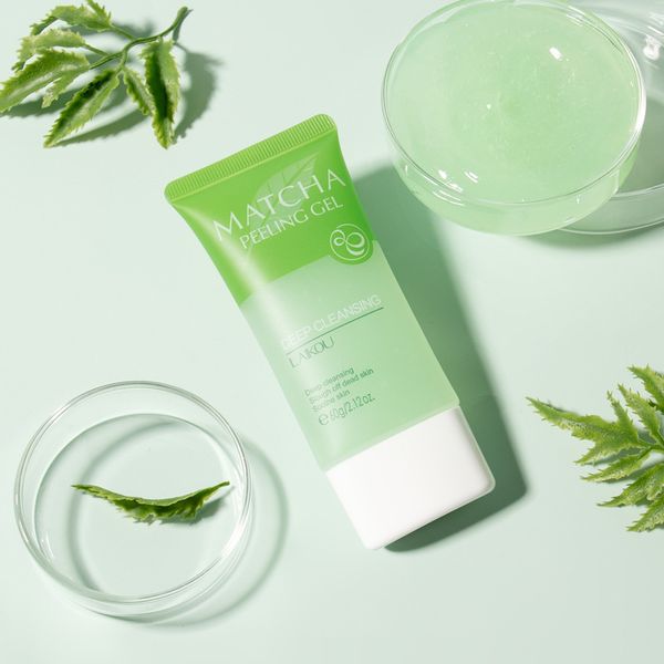 Laikou Matcha Facilizadora Cleaneos exfoliantes Peeling Hidratizating Freub Cream Exfoliating Face Gel Cleaner