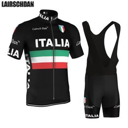 LairschDan Italia Ciclismo Jersey conjunto completo verano bicicleta ropa hombres bicicleta de montaña desgaste MTB traje Maglia Ciclismo Uomo 220726