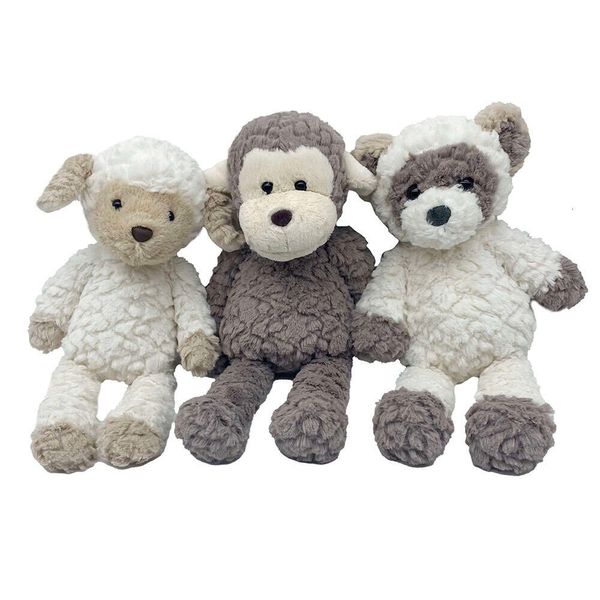 Agneau / vache / singe / ours en peluche