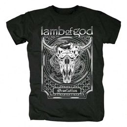 Lamb of God zware mentale band t-shirt heren 100% cott t-shirt zomer korte mouw grafische tee-shirt haruku streetwear t shirts v9cu# 78