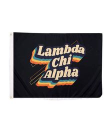 Lambda Chi Alpha 70039S Broederschap Vlag Fade Proof Canvas Header en dubbele gestikte 3x5 ft Banner Banner Indoor Outdoor Decoratie SI4368942