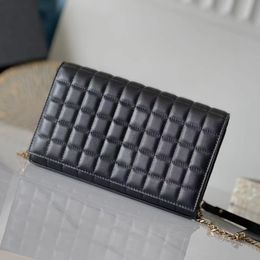 Lambskin Flap Envelope portemonnee Luxe mode schoudertas 10a handgemaakte hoogwaardige tas schuifketenband, kan worden gedragen op de schouder of crossbody