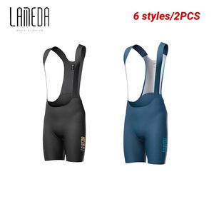 Pantalon de vélo lameda short de bicyclettes pour hommes avec coussin éponge absorbant les chocs shorts de bicycle rapide séchage et short de vélo respirant 240425