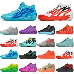 LaMelo Ball 1 2.0 MB.01 Chaussures de basket-ball pour hommes Sneaker Black Blast Buzz City LO UFO Pas d'ici Queen City Rick et Morty Rock Ridge Rouge Baskets de sport pour hommes 36-46