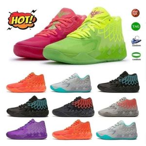 Lamelo Ball 1 Mb.01 02 Basketbalschoenen Sneaker Zwart Buzz City Lo Ufo Not From Here Queen City Rick en Rock Ridge Rood Heren Trainers Sport Sneakers Schoen