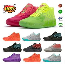 Lamelo Ball 1 Mb.01 02 Zapatillas de baloncesto para hombre Zapatillas de deporte Black Blast Buzz Lo Ufo Not From Here Queen Rick y Morty Rock Ridge Red Zapatillas deportivas para hombre Zapatillas deportivas