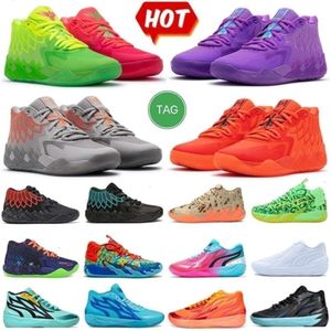 LaMelo Ball 1 MB.01 Heren Basketbalschoenen Rock Ridge Red Not From Here LO UFO Zwart Blast Trainers Sportschoenen US 7-12