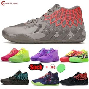 LaMelo Ball Zapatillas de baloncesto Hombres Mujeres Balones MB.01 Zapatillas Rock Ridge Queen City Rick y Morty Rojo Beige Be You Black Blast Not