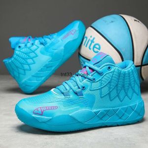 Lamelo Ball MB.01 Chaussures de basket-ball Queen City City Childrens Breathable Mens Chaussures de course Femmes Traintes Sports Chaussures