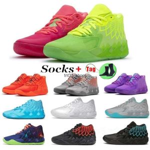 Lamelo Ball MB.01 MB.02 MB.03 Rick Morty Lo INBALANCE Pink Kids Sportschoenen te koop Queen City SCHOOL SCHOOL SPORT SCHOON SNEAKERS MAAT 35-46