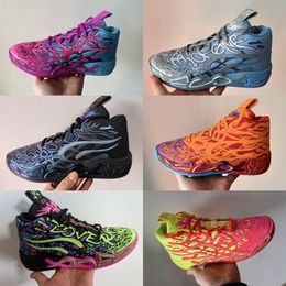 Lamelo Ball MB02 MB1 MB03 MB04 Rick Morty Basketball Zapatos Hombres Mujeres para la venta Hornets Hornets Hills Queen City Sport Shoe Trainner US4.5-US12