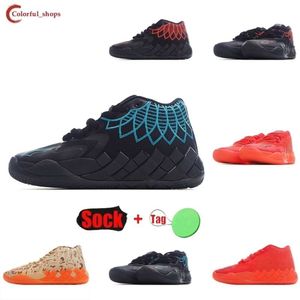 LaMelo Ball hommes chaussures de basket Queen City Rick Morty Mb.01 femmes chaussures Fitness entraînement respirant chaussures de sport durables